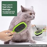 PET Seeker Double Sided Dog Brush Anti Slip Handle Free Cleaning Tool view 7