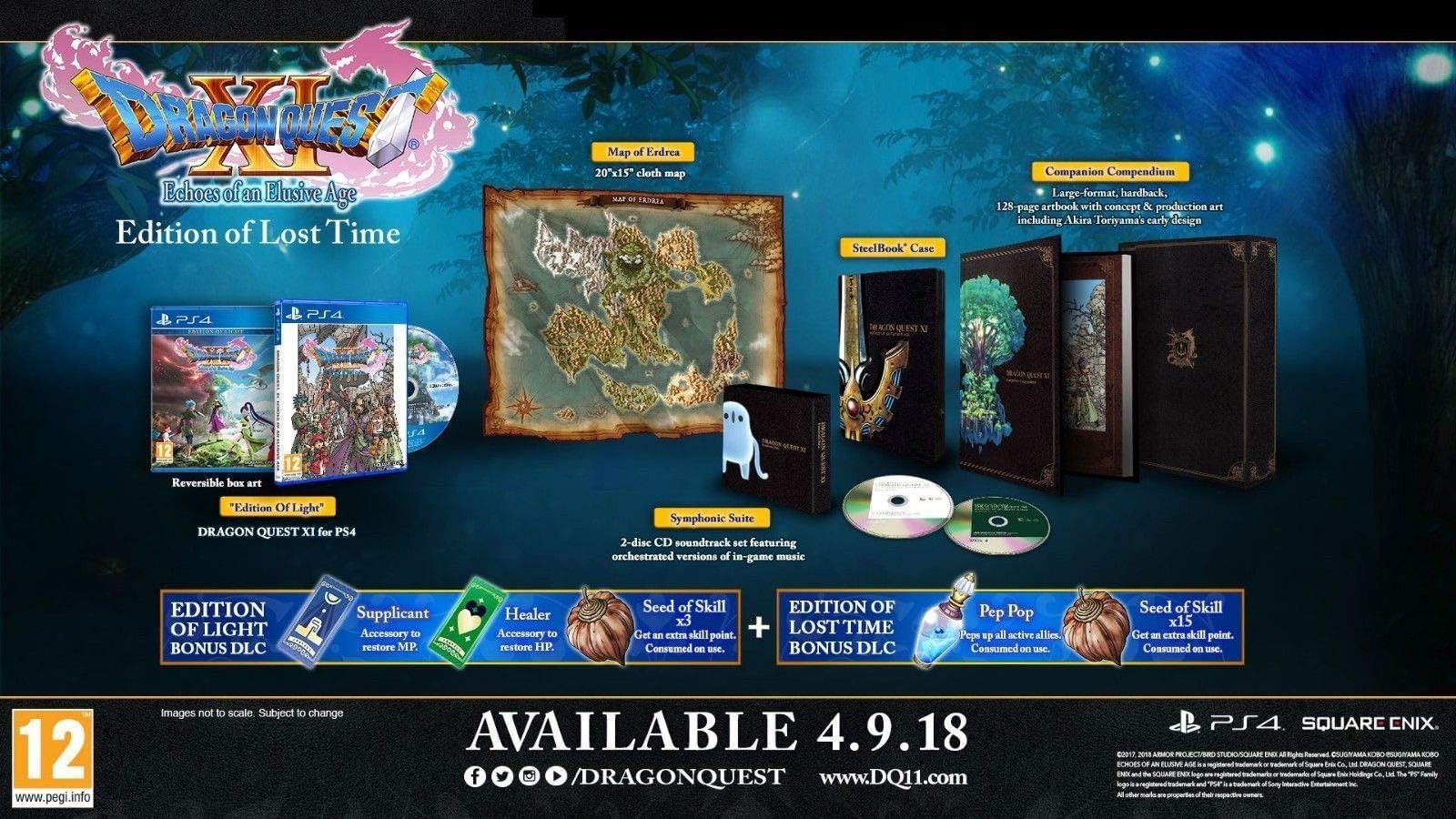 Dragon Quest XI: Echoes of an Elusive Age Edition of Lost Time [PS4]