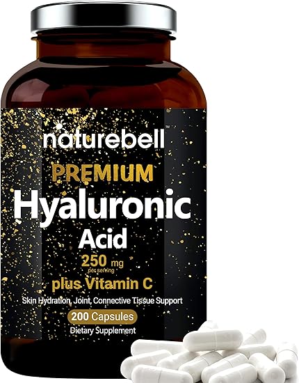 Amazon Com Naturebell Hyaluronic Acid Supplements 250mg