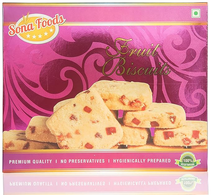 Sona Foods Hyderabad Fruit Biscuits 800 grams (Pack of 2) Amazon.in