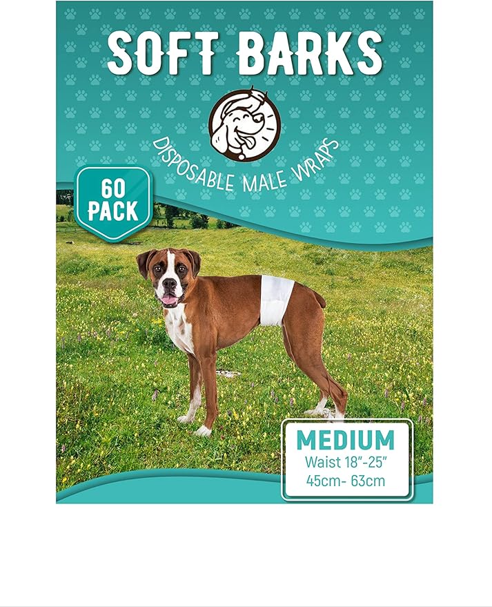 pet soft disposable male wraps