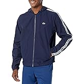 Lacoste mens Short Recycled Polyester Track Jacket