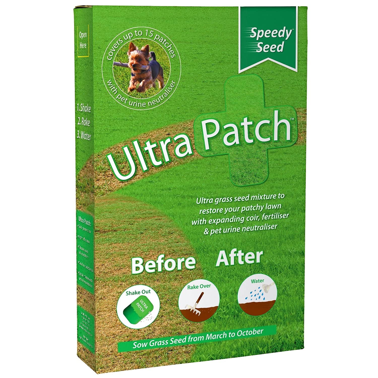 Speedy Seed /Ultra Patch Lawn Repair Mixture