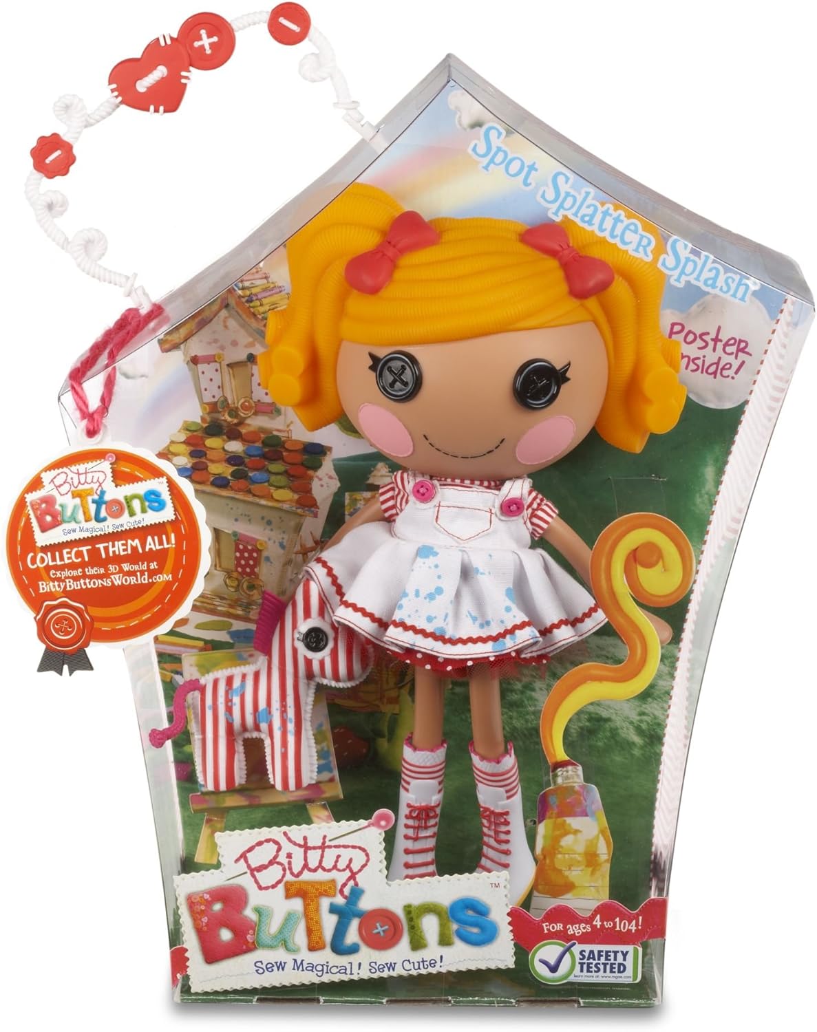 lalaloopsy spot splatter splash doll