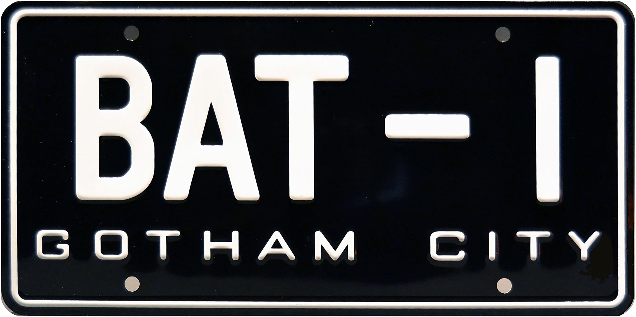 Celebrity Machines Batman | BAT-1 | Metal Stamped USA Size License Plate
