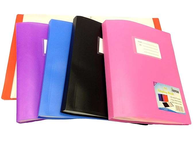 Display book Premium Quality 104 Pockets A4 Display Book Folder 208