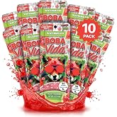 BobaVida Watermelon Popping Boba Pearls - 10 Pack for Drinks &amp; Desserts | Ready-To-Use, Bubble Tea &amp; Desserts Topping, Gluten-Free And Made Without Corn Syrup Or Preservatives, Long Shelf Life
