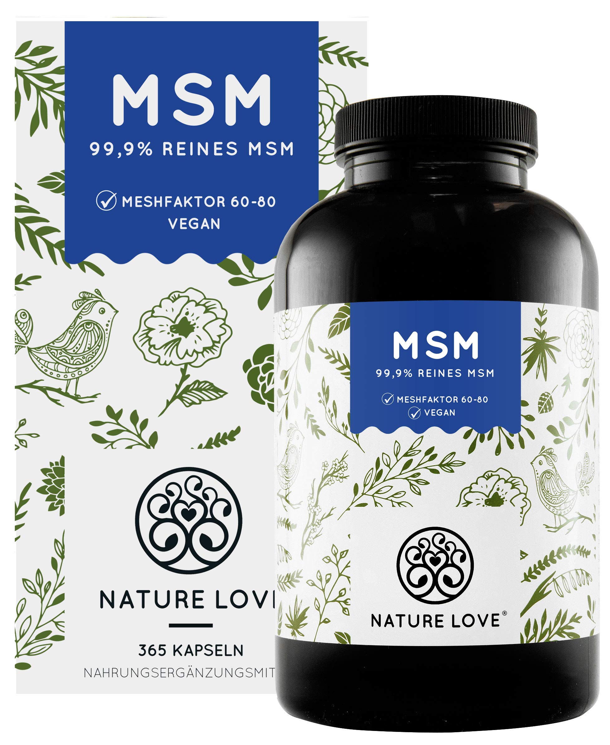 Mua Nature Love Msm Capsules 365 Capsules 6 Months Laboratory Tested 1600 Mg Msm Powder Per Daily Dose Organic Sulphur High Dose Vegan Made In Germany Tren Amazon đức Chinh Hang 2021 Fado