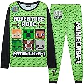 Get Trend Pajama Set for Boys, Teens Long Sleeve PJs for Kids Soft Loungewear Cozy Sleepwear Nightwear Gamer Gifts for Boys