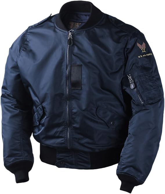 Vtgdr Ww2 Usaf L2b Bomber Flight Jacket Nylon Men S L 2b Military Outwear Amazon Ca Clothing Accessories
