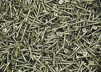 Amazon Com 500 Pcs Stainless Steel Torx T20 Star Flat Head 8 X 1 1 4 Deck Screw Type 17 Wood Metric Hardware Fastener Kit Home Improvement