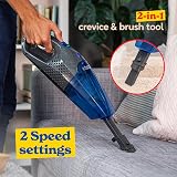Russell Hobbs Centaur Cordless 2 in 1 Vacuum 800W 60min Run Time Grey/Blue view 6