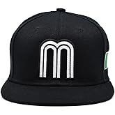 Mexico Snap Back Hat Flag 3D M Flat Bill Mexico Baseball Acrylic Cap New