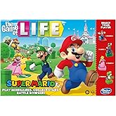 Hasbro Gaming The Game of Life: Super Mario Edition Board Game for Kids Ages 8 and Up, Play Minigames, Collect Stars, Battle 