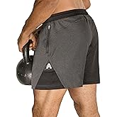 Anthem Athletics Isoflex Gym Shorts for Men 5" 7" 9" Inch Inseam Options Men's Workout Athletic Fitness Running Sports Short