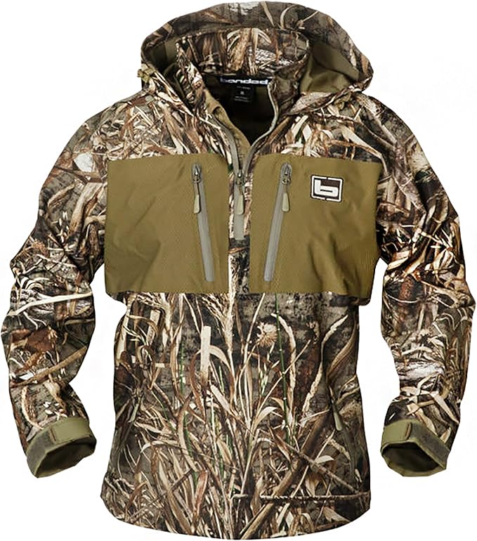 BANDED 1/4 Zip Waterproof Hooded Pullover: Amazon.ca: Sports & Outdoors