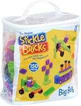 Stickle Bricks Big Bag Toddler Construction Toy Storage Included 18 Months+ view 2