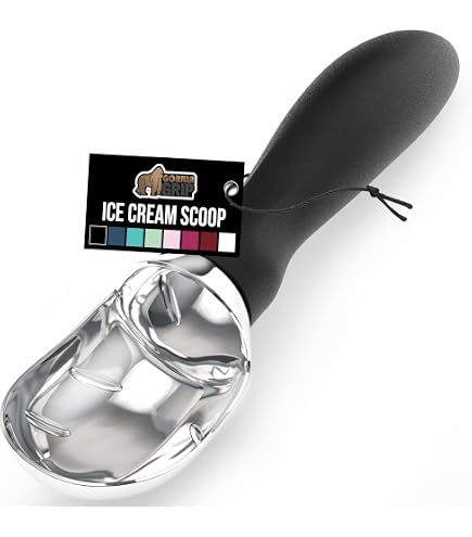 Bonzer Unigrip Porzionatore Professionale Con Ciotola In Acciaio Inox, 5 Porzioni/l, Teal - 4