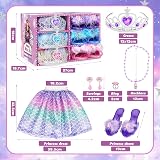 Dreamon Princess Dress Up Shoes 3 Set Girls Costume Jewelry Set view 5