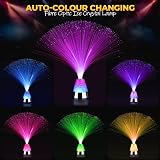 The Glowhouse Fibre Optic Ice Crystal Lamp Multi-Colour LEDs Batteries Included view 7