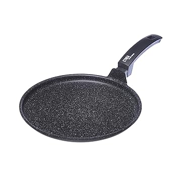 ALLUFLON Etnea Plancha, Aluminio Antiadherente Efecto Piedra, Negro, 32: Amazon.es: Hogar