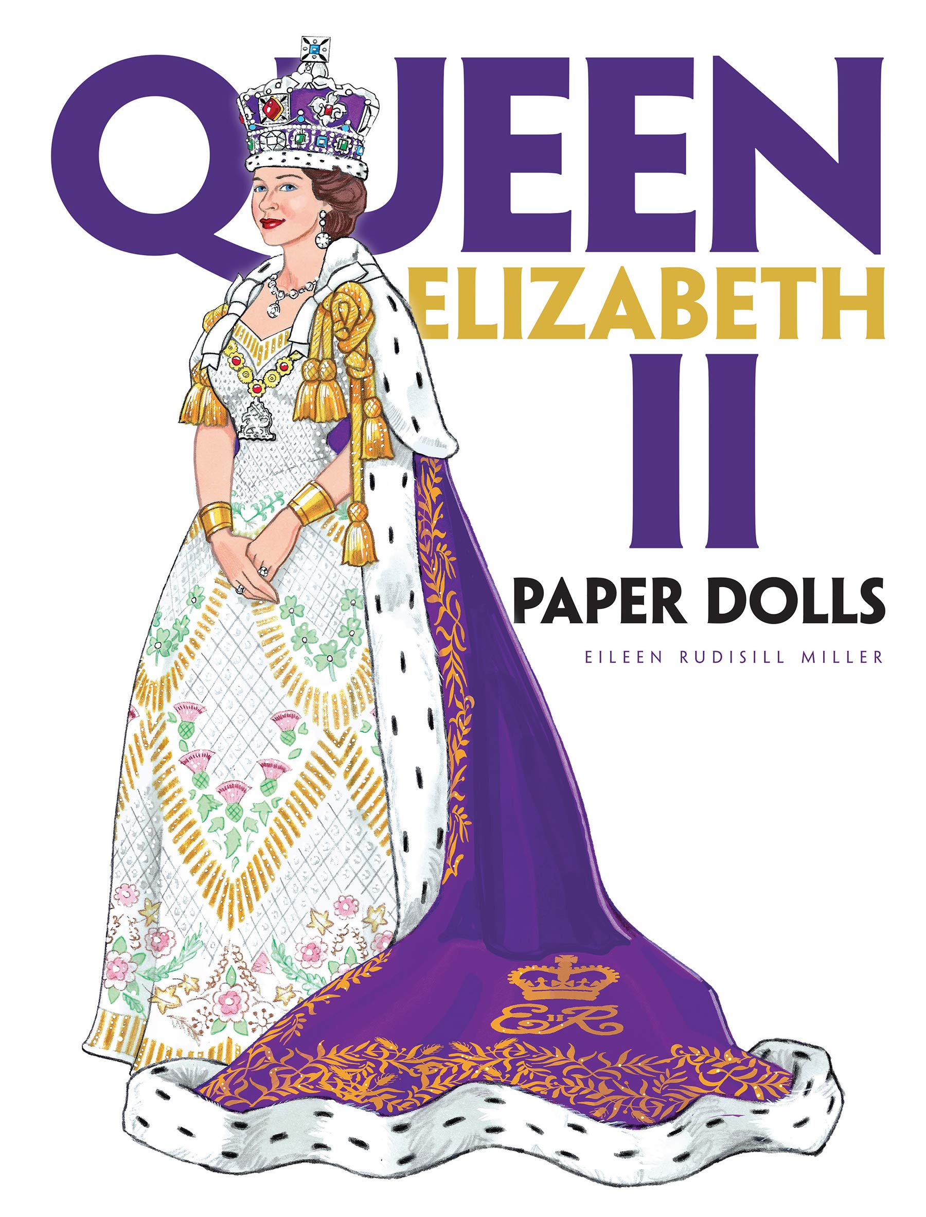 queen elizabeth paper dolls