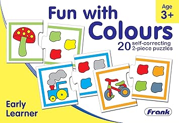 Frank Fun with Colours Puzzle for 3 Year Old Kids and Above