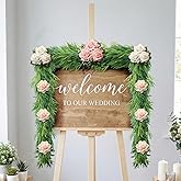 Real Touch Norfolk Pine Wedding Garland - 6ft Soft Artificial Greenery for Wedding Arch, Lush Table Runner Garland for Reception, Realistic Pine Vines for Ceremony Aisle & Backdrop Decor