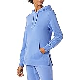 Amazon Essentials womens Fleece Hooded Tunic Sweatshirt