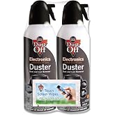 Dust-Off Disposable Compressed Gas Duster, 10 oz Cans, 2 Pack