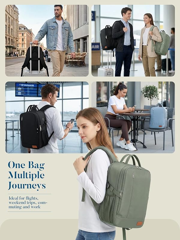 Sac a Dos Voyage Cabine Avion Bagage Valise Cabine 40x30x20 pour Ryanair