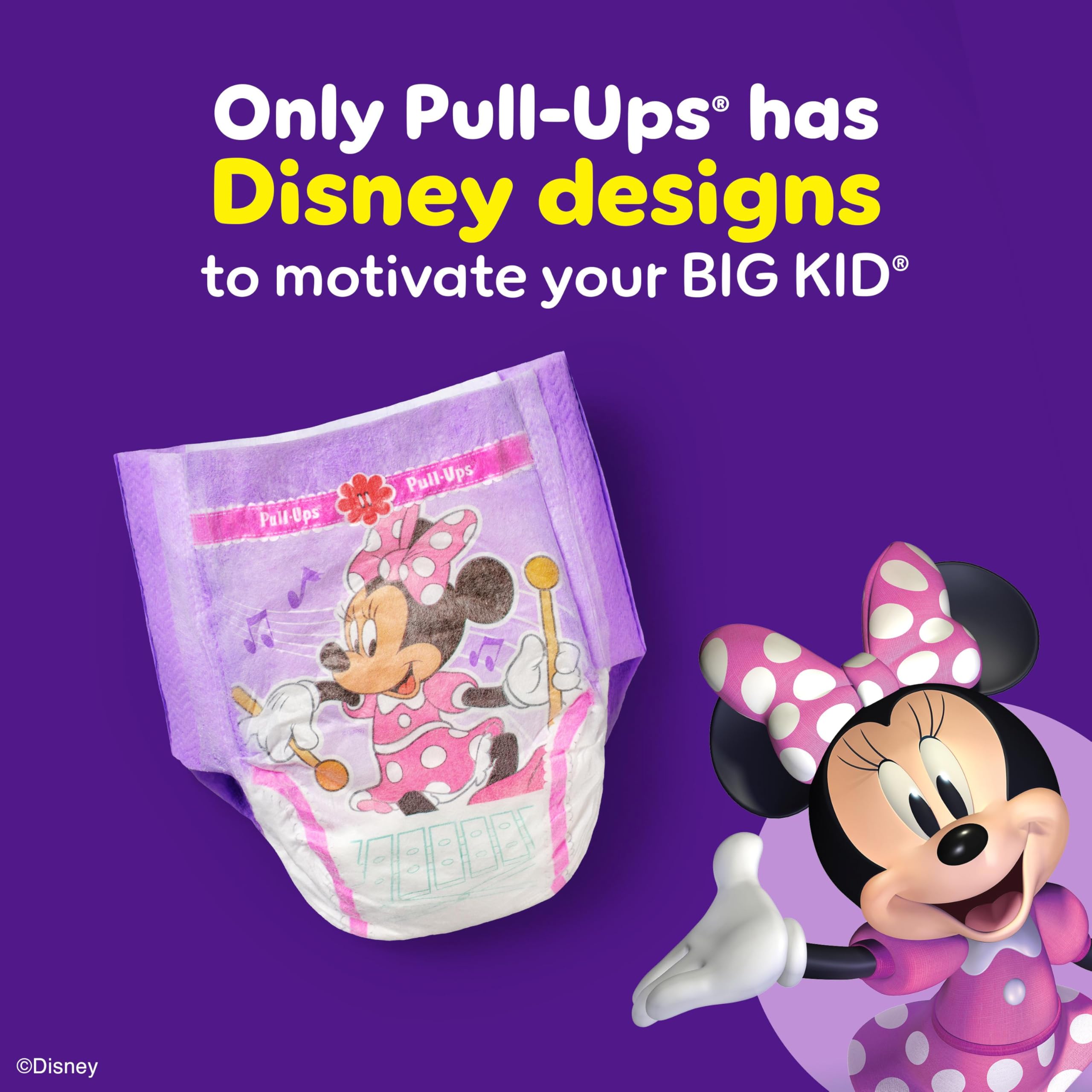 Pull-Ups Girls' Potty Training Pants, Size 5T-6T Training Underwear (46+ lbs), 80 Count (2 Packs of 40)