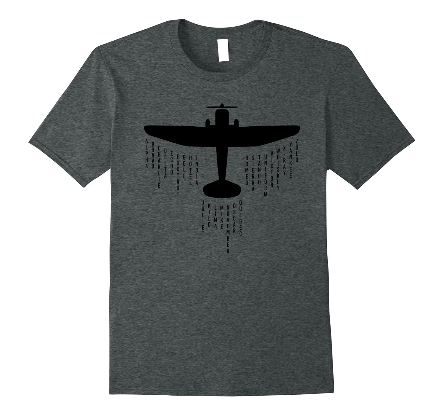 Phonetic Alphabet T-Shirt | Pilot Airplane Shirt-ANZ