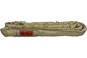 KENNEDY WIRE ROPE & SLING COMPANY Power Lift PL4x10' Tan Polyester Round Sling (10,600 lb. Vertical Capacity)| Various Sizes in Listing | Kennedy Wire Rope & Sling Co. | Proudly Manufactured in The USA