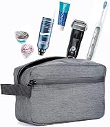 Etercycle Toiletry Bag Men Waterproof Dopp Kit with Handle Grey view 2