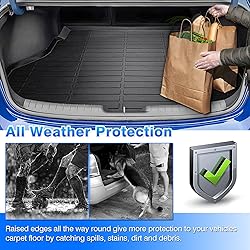 Cartist Floor Mats and Cargo Liner Fit for Elantra