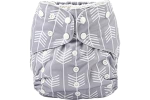 Sigzagor 2 to 7 Years Old Junior Big Cloth Diaper,Nappy,Pocket Reusable Washable,Baby Kids Toddler (Arrow)