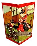 Set of 4 Japanese Rice Paper Wallets Style