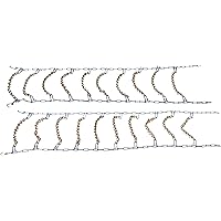 Cycle Country 50-0020 9" ATV V-Bar Chain