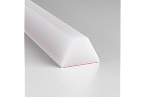 Risunpet 67 Inch Collapsible Shower Water Dam, Shower Threshold Water Dam Shower Barrier, Dry and Wet Separation Door Dam Water Stopper Kitchen Shower Threshold Silicon Water Blocker(Mini Trapezoid)