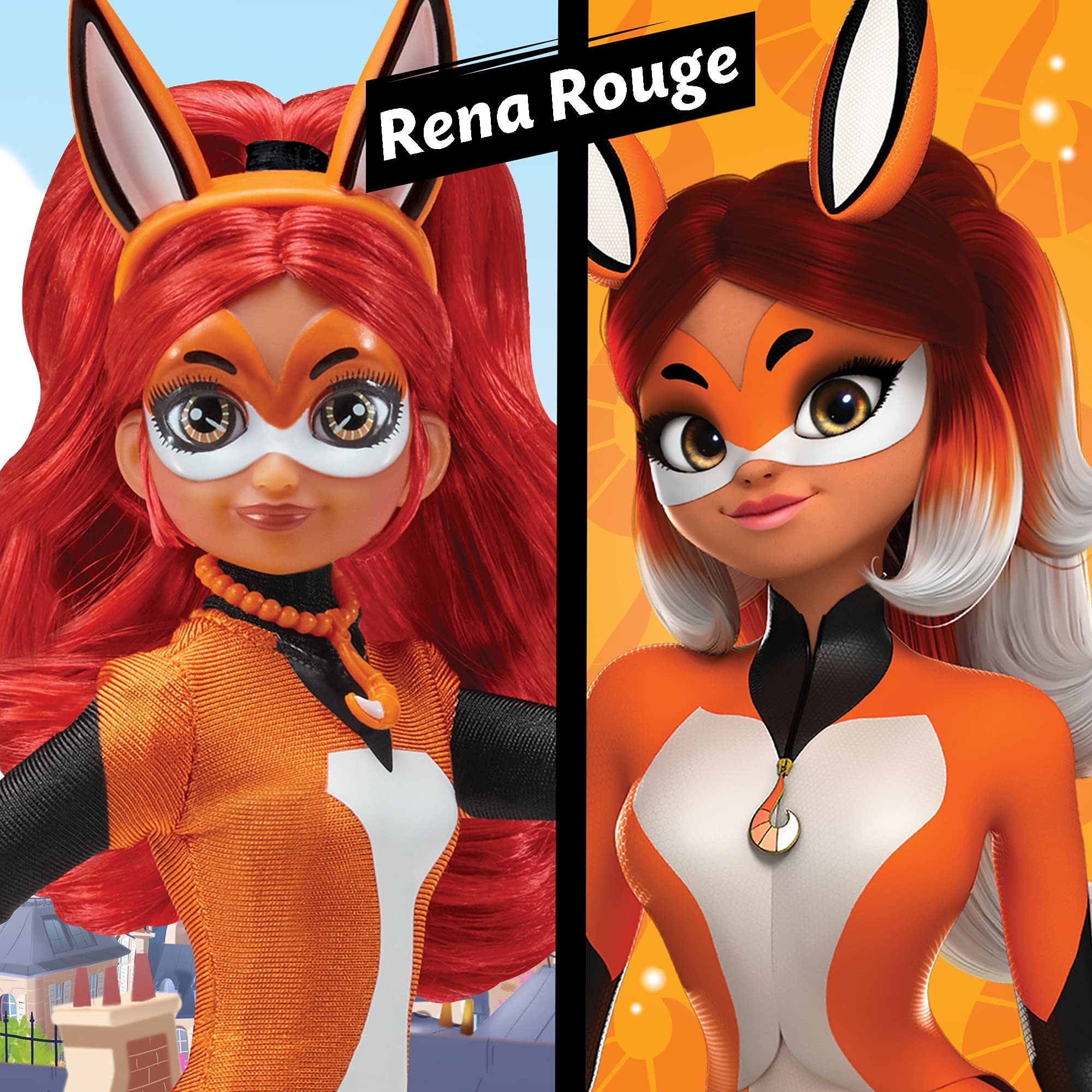 Mua BANDAI Miraculous Ladybug and Cat Noir Toys Rena Rouge Fashion Doll ...