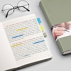 EMSHOI Lined Journal Notebook - 120gsm Thick
