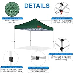 MASTERCANOPY Pop Up Canopy Tent Commercial Grade