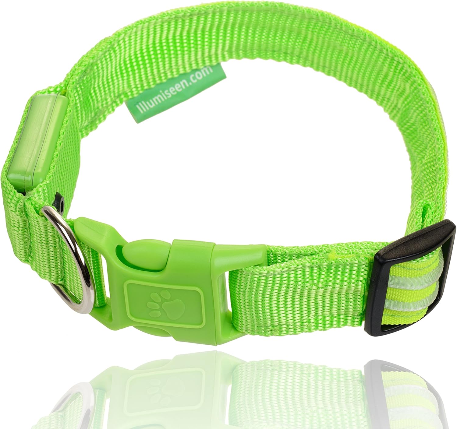LED Dog Collar - USB Rechargeable - Available in 6 Colors & 6 Sizes - Makes Your Dog Visible, Safe & Seen : Pet Supplies