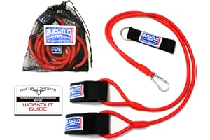 Bucwild Sports Baseball Resistance Bands Youth & Adult Athletes Safely Improve Pitching Throwing Batting & Arm Strength Used by Pitchers Quarterbacks Volleyball Basketball