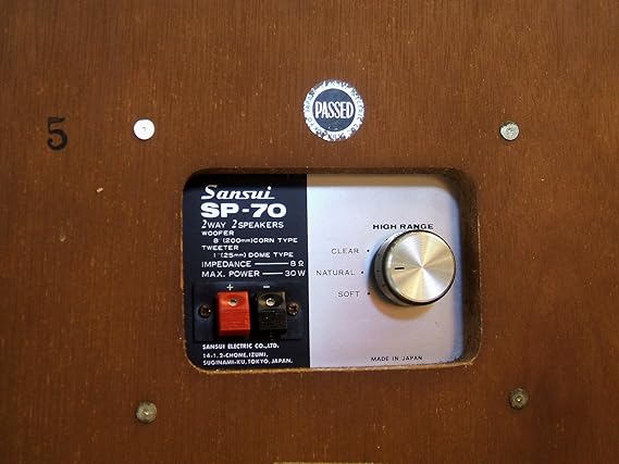 sansui sp 70 speakers