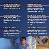 Snoreeze Anti-Snoring Lozenges Mint Pack of 16 - Tones & Lubricates Dry Throat view 3