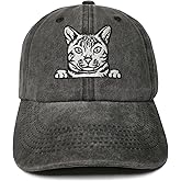 ZKFE Cat Lover Gifts, Embroidered Cat Baseball Hats for Men Women