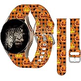 POFMGT 20mm Silicone Sport Bands Compatible for Galaxy Watch 6/Watch 5/Galaxy Watch 4 40mm 44mm/Classic 42mm 46mm/Watch 3 41mm, Active 2 Watch Bands, Replacement Strap for Women