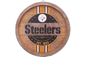 FOCO NFL Team Logo Wooden Barrel Sign